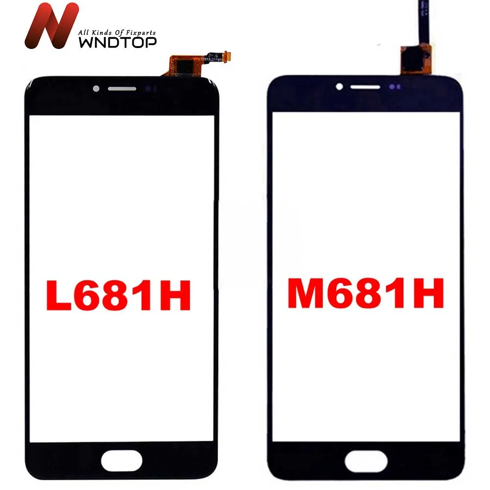 Сенсорный экран 5 дюйма Meizu M3 Note M681H L681H стекло с дигитайзером сенсорный для