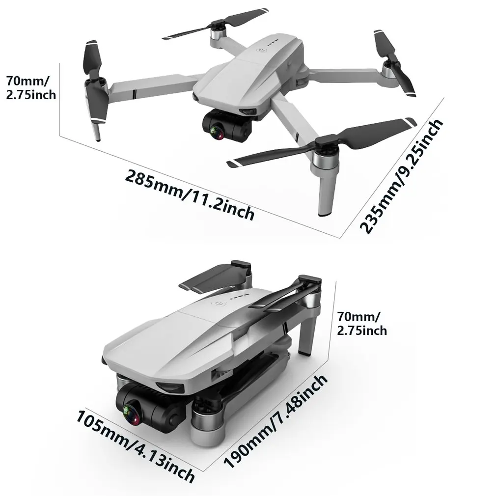 KF102 Foldable GPS 4k Drone Camera 2-Axis Gimbal Professional Anti-Shake Aerial Photography Brushless Quadcopter
KF102 Foldable GPS 4k Drone Camera 2-Axis Gimbal Professional Anti-Shake Aerial Photography Brushless Quadcopter