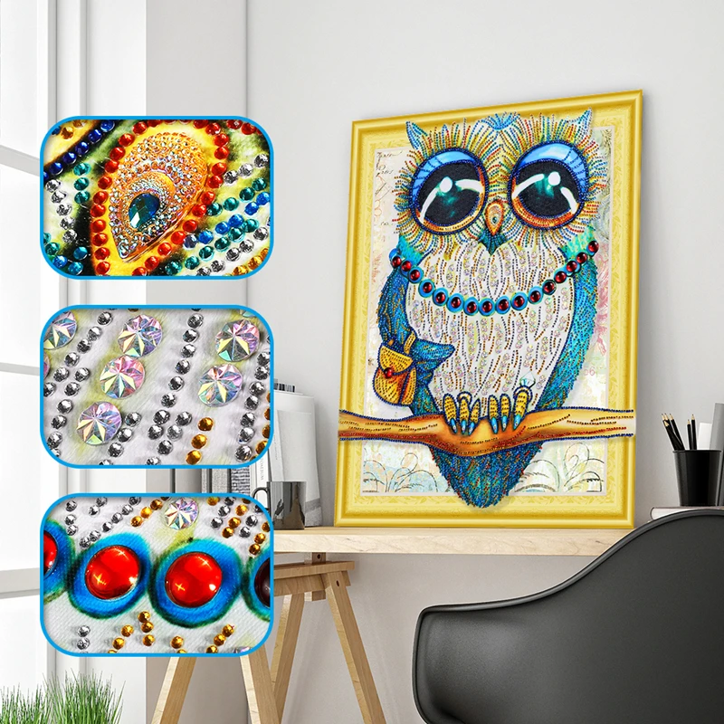 5D Diamond Painting Full Diamond Embroidery Home Decoration Cartoon Animal Gift Rhinestones Embroidery Cross Stitch
5D Diamond Painting Full Diamond Embroidery Home Decoration Cartoon Animal Gift Rhinestones Embroidery Cross Stitch