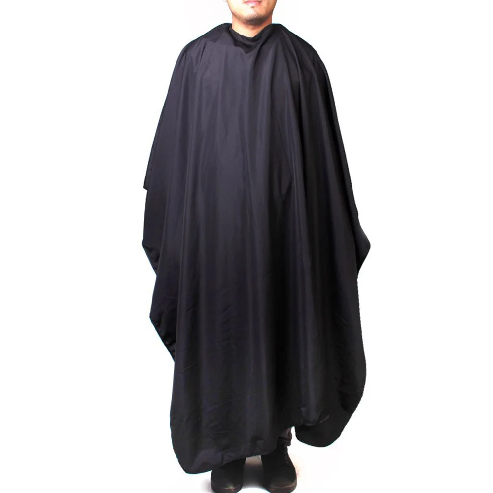 Iron Buckle Round Neck Hairdressing Cape Salon Barber Hair Cutting Gown Cover Large 140 x 120cm (Black)
Iron Buckle Round Neck Hairdressing Cape Salon Barber Hair Cutting Gown Cover Large 140 x 120cm (Black)