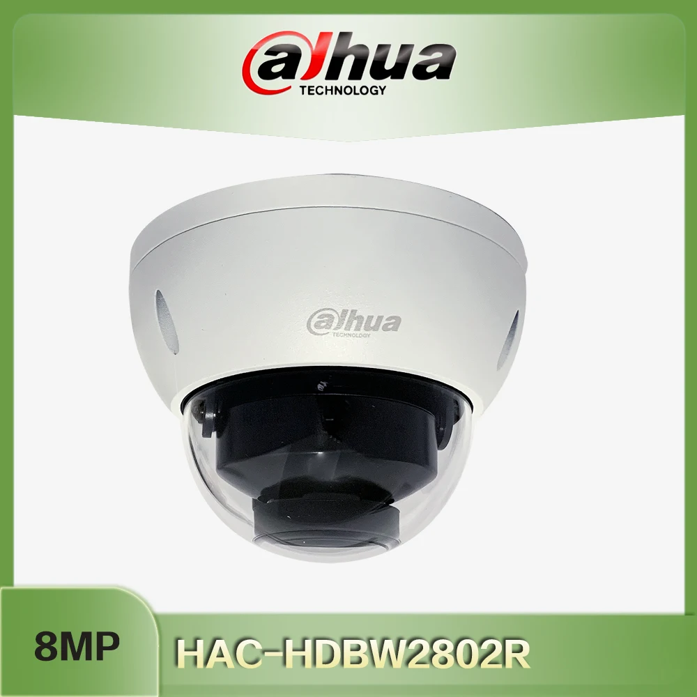 Dahua 4K Starlight HDCVI Camera IR Dome Camera HAC-HDBW2802R Audio in interface CVI/TVI/AHD/CVBS output switchable CCTV Camera
Dahua 4K Starlight HDCVI Camera IR Dome Camera HAC-HDBW2802R Audio in interface CVI/TVI/AHD/CVBS output switchable CCTV Camera