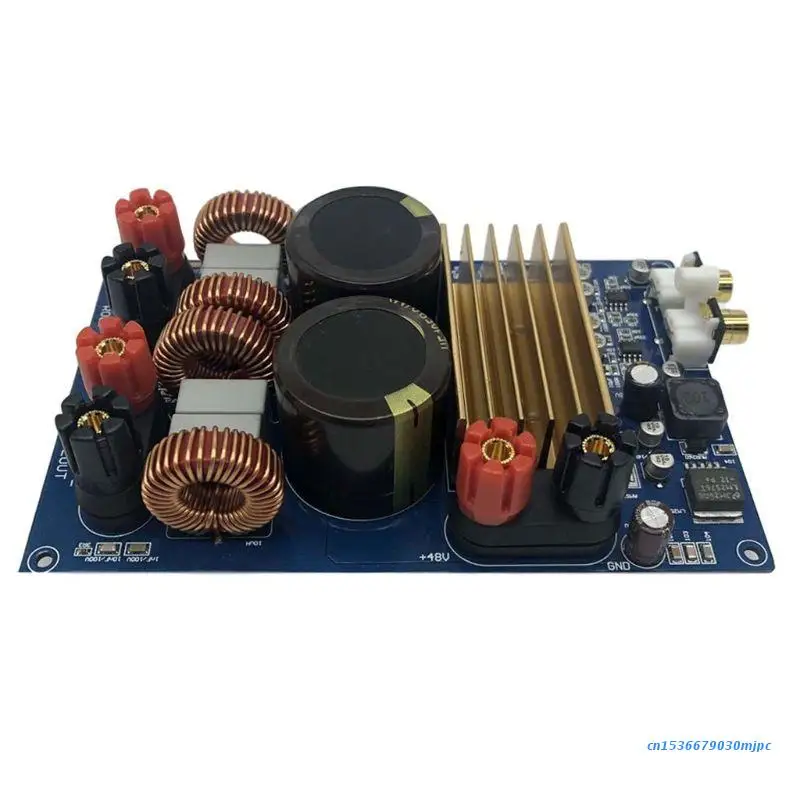 Class D TPA3255 HIFI Digital Amplifier Board Digit Power AMP Circuit Module 300W + 300W DC 48V 4700UF/63V
Class D TPA3255 HIFI Digital Amplifier Board Digit Power AMP Circuit Module 300W + 300W DC 48V 4700UF/63V