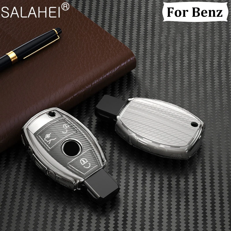 High Quality Chrome TPU Car Key Cover Key Bag Fit For Mercedes Benz A C E R M class CLA GLA Key Shell Protector Key Case Chains
High Quality Chrome TPU Car Key Cover Key Bag Fit For Mercedes Benz A C E R M class CLA GLA Key Shell Protector Key Case Chains