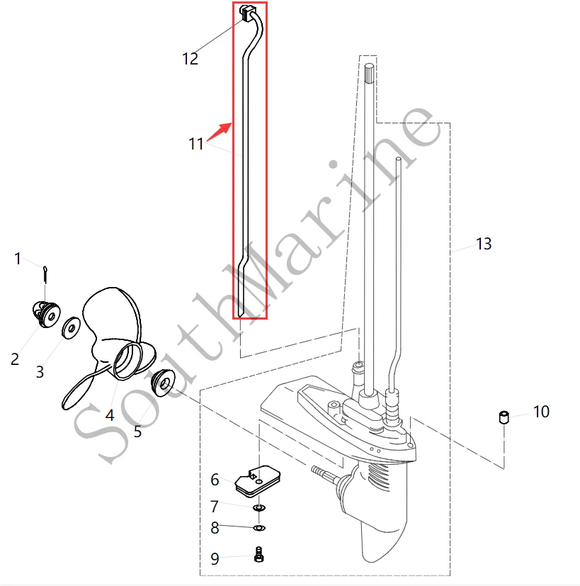 Boat Motor 68D-G4360-10 Long Water tube assy for Yamaha F4 F5 outboard motor 4-stroke,around 60.5mm longer ones
Boat Motor 68D-G4360-10 Long Water tube assy for Yamaha F4 F5 outboard motor 4-stroke,around 60.5mm longer ones