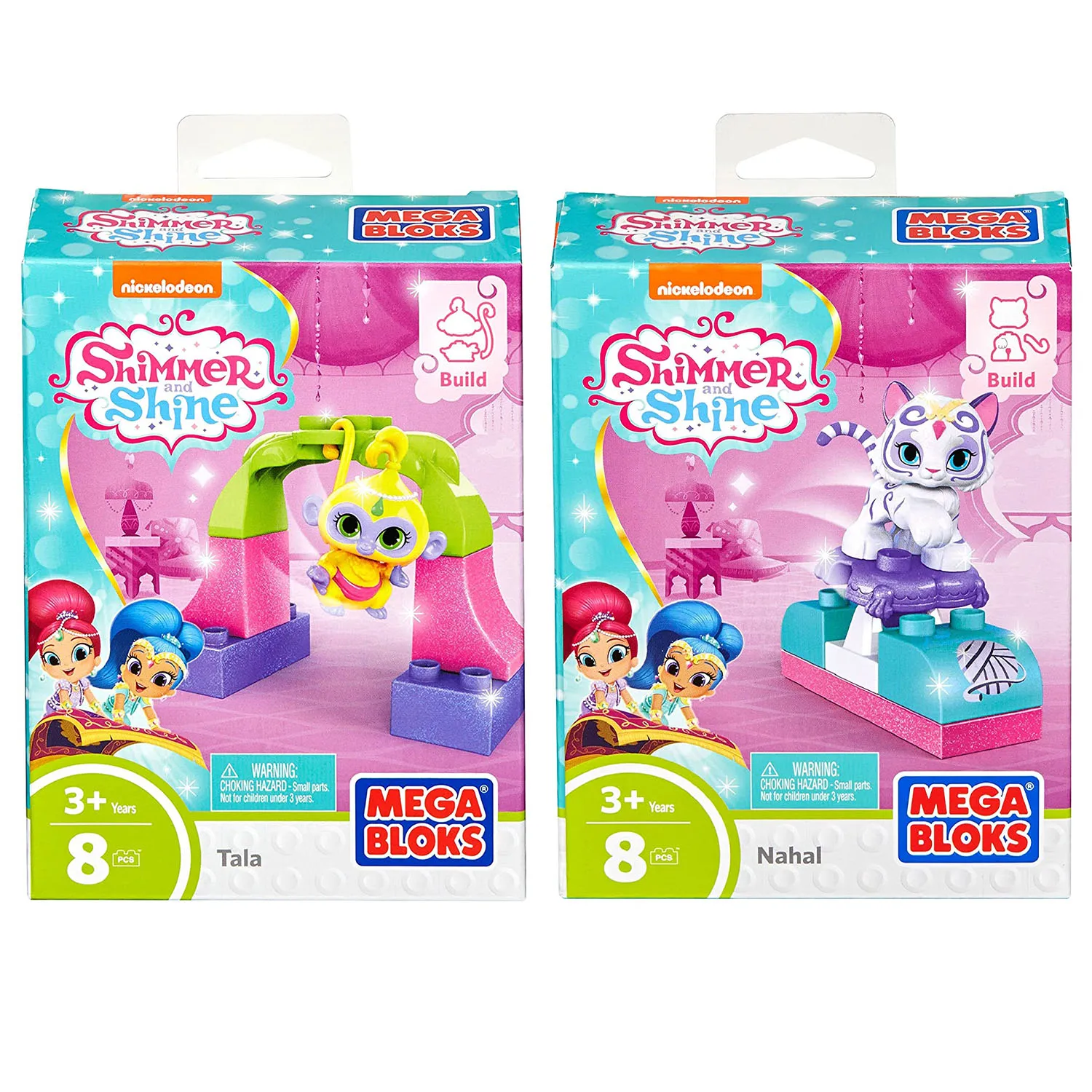 Mega Bloks Shimmer and Shine Tala Nahal Figure Set Building Blocks Educational Toys Fashion Pack Children's Gifts
Mega Bloks Shimmer and Shine Tala Nahal Figure Set Building Blocks Educational Toys Fashion Pack Children's Gifts