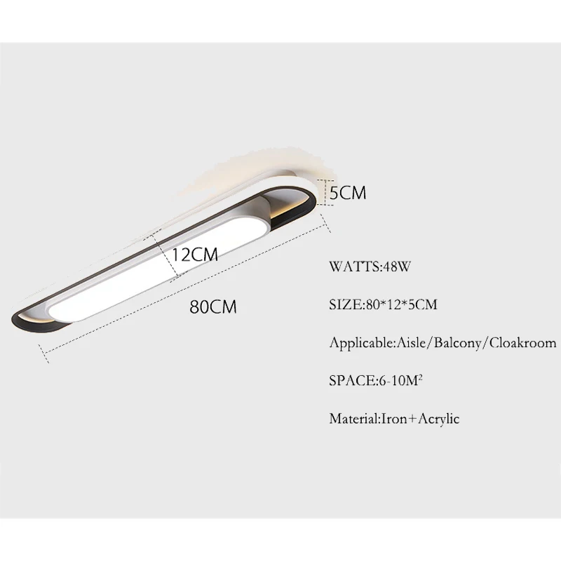 Led ceiling lamp modern minimalist fashion long aisle lights corridor lights porch background cloakroom lamps
Led ceiling lamp modern minimalist fashion long aisle lights corridor lights porch background cloakroom lamps