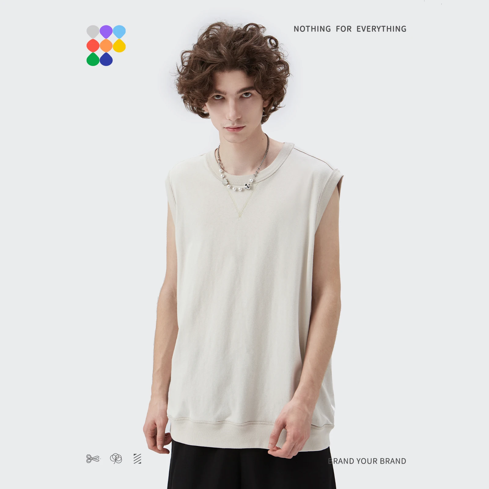INFLATION Plain Breathable Undershirts for Men Casual 100% Cotton Sleeveless T-shirts Man Oversized Hip Hop Blank Tops
INFLATION Plain Breathable Undershirts for Men Casual 100% Cotton Sleeveless T-shirts Man Oversized Hip Hop Blank Tops