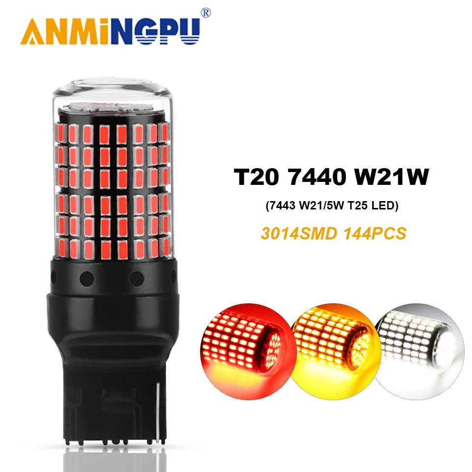 ANMINGPU 1x сигнальная лампа W21W Led T20 7440 7443 W21 5W 3014SMD Led 3157 P27/7W 3156 P27W T25 автомобильный указатель поворота s свет резерсветильник копирования
ANMINGPU 1x сигнальная лампа W21W Led T20 7440 7443 W21 5W 3014SMD Led 3157 P27/7W 3156 P27W T25 автомобильный указатель поворота s свет резерсветильник копирования
