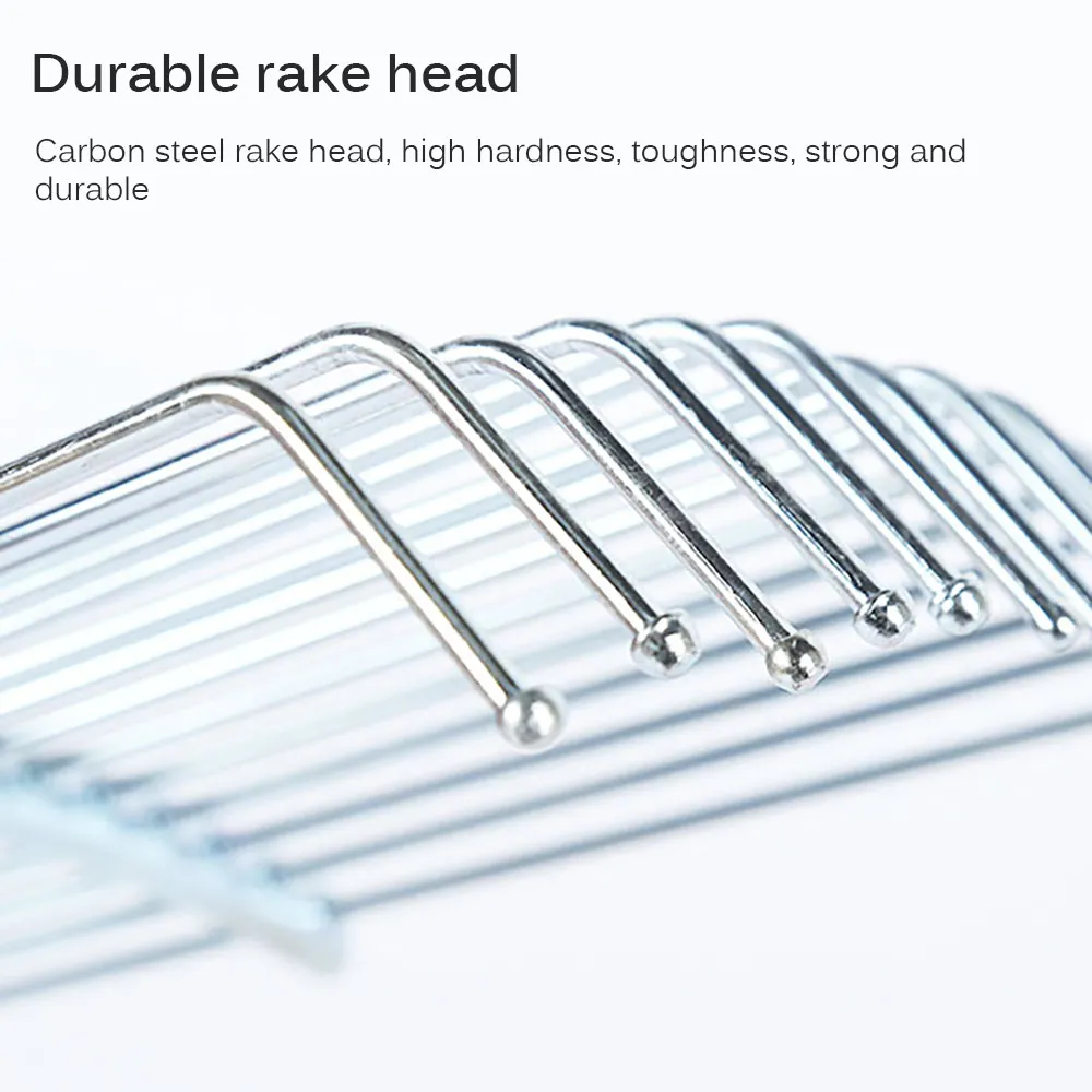 Garden Cleaning Tools Stainless Steel Telescopic Rake Adjustable Folding Leaves Rake Garden Grass Leaf Rake Extendable Tool
Garden Cleaning Tools Stainless Steel Telescopic Rake Adjustable Folding Leaves Rake Garden Grass Leaf Rake Extendable Tool