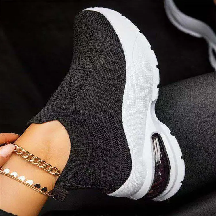 Air Cushion Women's Casual Sports Shoes Women's Air Cushion Sports Shoes Wedges Flat Shoes Mesh Knit Socks Shoes Women's Shoes
Air Cushion Women's Casual Sports Shoes Women's Air Cushion Sports Shoes Wedges Flat Shoes Mesh Knit Socks Shoes Women's Shoes