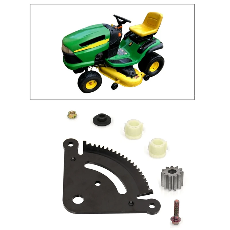 Steering Sector Gear & Pinion Kit for John Deere LA Series Lawn Mower Tractors 19 Tooth GX21924BLE GX20053 GX20054
Steering Sector Gear & Pinion Kit for John Deere LA Series Lawn Mower Tractors 19 Tooth GX21924BLE GX20053 GX20054
