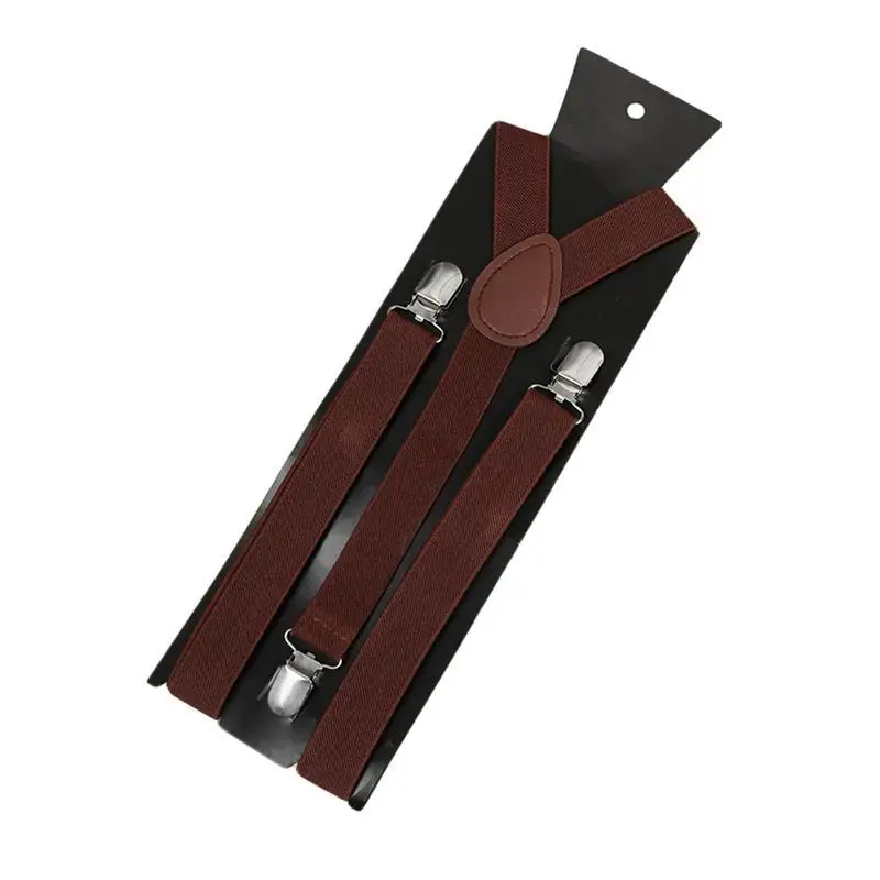 Elastic Y-Shape Adjustable Braces Unisex Mens Womens Straps Clothing Clip-on Clothes Pants Fashion Braces Belt Suspenders C2I6 
Elastic Y-Shape Adjustable Braces Unisex Mens Womens Straps Clothing Clip-on Clothes Pants Fashion Braces Belt Suspenders C2I6