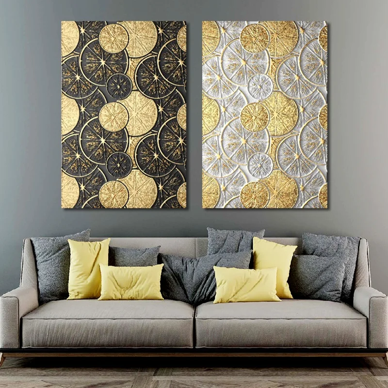 Mordern Lemon Slices Canvas Painting Black White Golden Home Wall Art Print Aisle Decor Bedroom Living Room Poster 
Mordern Lemon Slices Canvas Painting Black White Golden Home Wall Art Print Aisle Decor Bedroom Living Room Poster