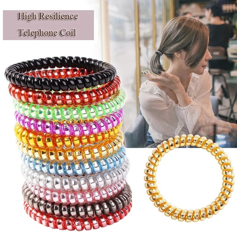 1Pc 5cm Telephone line Hair Ropes Girls Colorful Elastic Hair Bands Kids Spiral Hair Ties Gum Ponytail Holder Hair Accessories
1Pc 5cm Telephone line Hair Ropes Girls Colorful Elastic Hair Bands Kids Spiral Hair Ties Gum Ponytail Holder Hair Accessories