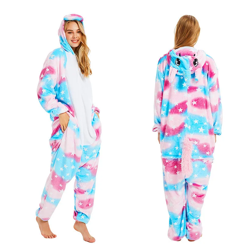 Kigurumi Women Unicorn Panda Onesies Unisex Winter Pajamas Nightwear Anime Costumes Adults Flannel Soft Christmas Sleepwear
Kigurumi Women Unicorn Panda Onesies Unisex Winter Pajamas Nightwear Anime Costumes Adults Flannel Soft Christmas Sleepwear