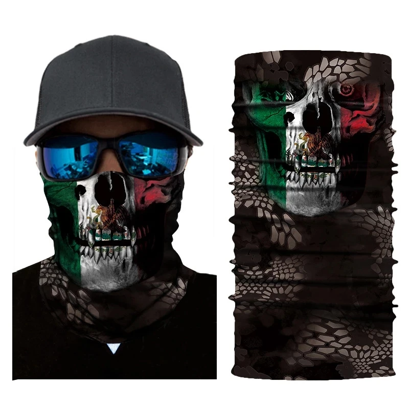 Windproof Seamless 3D Printed Bandanas Skull Neck Shield Moto Cycling Face Mask Men Women Headband Hiking Fishing Magic Scarf
Windproof Seamless 3D Printed Bandanas Skull Neck Shield Moto Cycling Face Mask Men Women Headband Hiking Fishing Magic Scarf