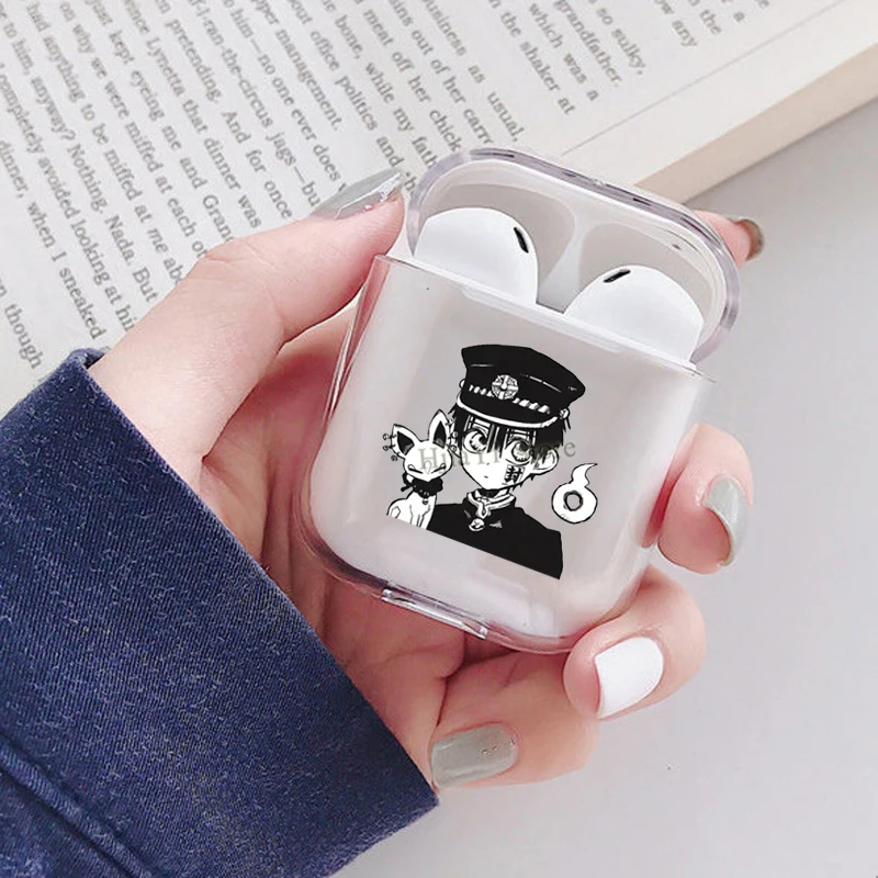 Funny Jibaku Shounen Hanako kun Soft TPU Case For Apple AirPods 2 Transparent Earphone Case For Airpods 1 Funda Capa
Funny Jibaku Shounen Hanako kun Soft TPU Case For Apple AirPods 2 Transparent Earphone Case For Airpods 1 Funda Capa