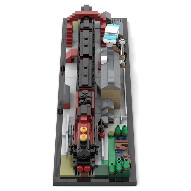 Railway Station Toy Model With Architecture Equipment Theme Bricks Blocks DIY Series Building Kit Educational Creative Gift MOC
Railway Station Toy Model With Architecture Equipment Theme Bricks Blocks DIY Series Building Kit Educational Creative Gift MOC