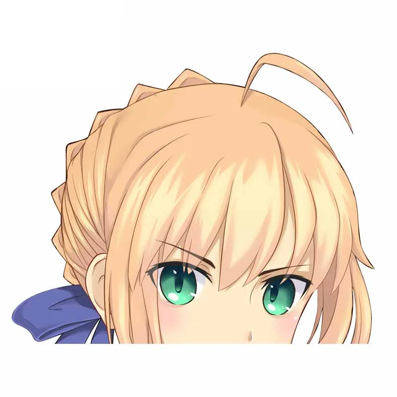 Car Stickers FATE SABER PEEKING Fine Car Styling Decal Personality Graphics Sticker Occlusion Scratch Cover Accessories
Car Stickers FATE SABER PEEKING Fine Car Styling Decal Personality Graphics Sticker Occlusion Scratch Cover Accessories
