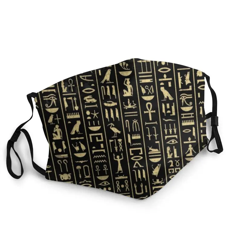 Gold Hieroglyphics Mask Anti Dust Breathable Egypt Art Face Mask Protection Cover Adult Respirator Mouth-Muffle
Gold Hieroglyphics Mask Anti Dust Breathable Egypt Art Face Mask Protection Cover Adult Respirator Mouth-Muffle
