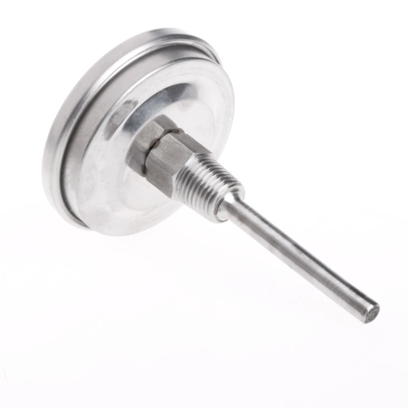 1/4 PT Thread Stainless Steel Thermometer Moonshine Kitchen Food Cooking Gauge
1/4 PT Thread Stainless Steel Thermometer Moonshine Kitchen Food Cooking Gauge