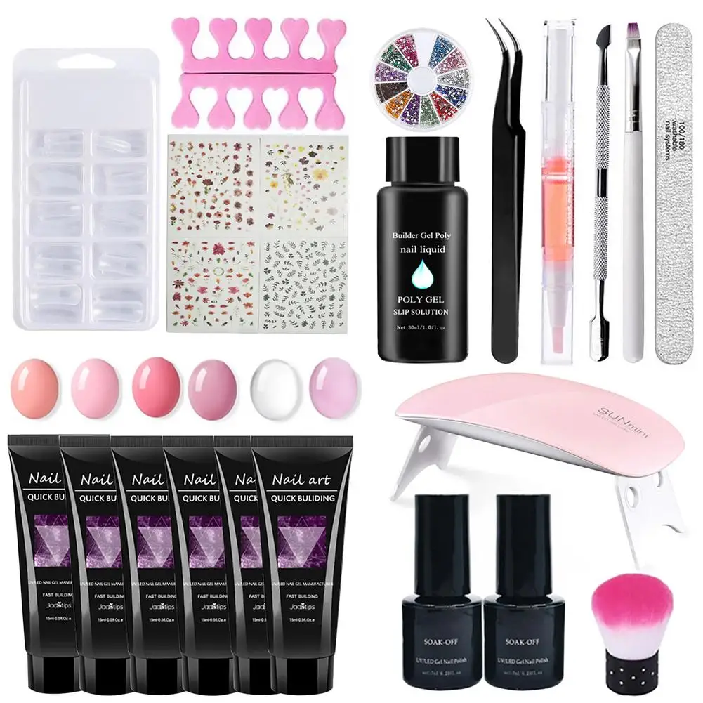 Professional Natural Nail Art Kit for Acrylic Powder Gel Nail Polish Nail Gel Set UV Lamp Nail Extension Kit Nails Starter Set
Professional Natural Nail Art Kit for Acrylic Powder Gel Nail Polish Nail Gel Set UV Lamp Nail Extension Kit Nails Starter Set