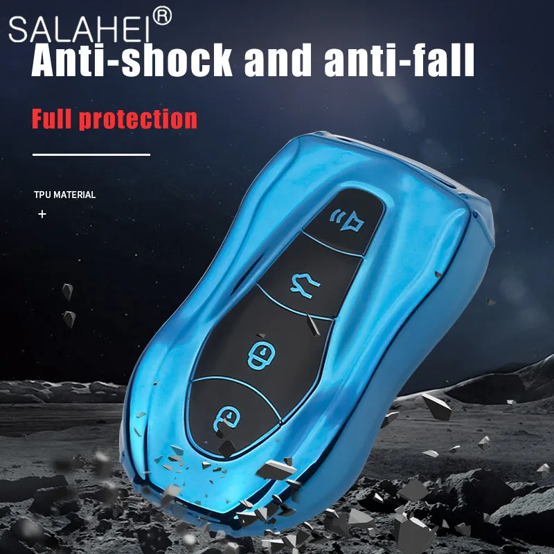 TPU Car Key Case Protective Cover For Geely Azkarra FY11 Atlas Pro New Emgrand GS X6 SUV EC7 Car Smart Key Shell Keychain
TPU Car Key Case Protective Cover For Geely Azkarra FY11 Atlas Pro New Emgrand GS X6 SUV EC7 Car Smart Key Shell Keychain