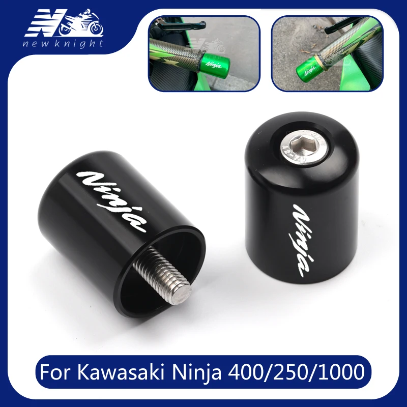 For Kawasaki ninja400 250 Ninja1000 Laser Logo Motorcycle Accessories Green CNC Aluminum Handlebar Grips End Bar Cap End Plug
For Kawasaki ninja400 250 Ninja1000 Laser Logo Motorcycle Accessories Green CNC Aluminum Handlebar Grips End Bar Cap End Plug