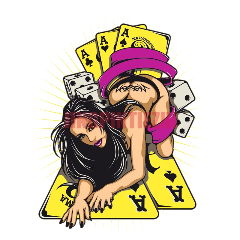 Car Stickers Vinyl Motorcycle Decal Car Window Body Decorative Poker and Sexy Woman Game Personality Car Stickers
Car Stickers Vinyl Motorcycle Decal Car Window Body Decorative Poker and Sexy Woman Game Personality Car Stickers
