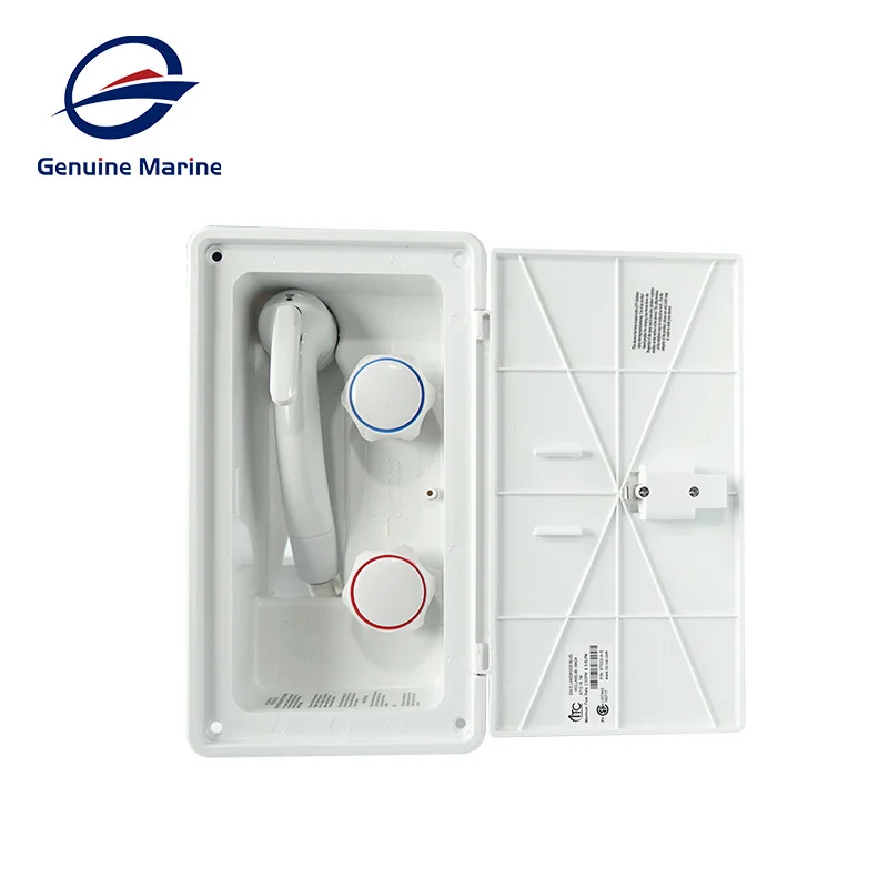 Genuine Marine White RV Exterior Shower Box Kit With 1.5m Hose For Boat Marine Camper Motorhome Caravan Shower Accessories
Genuine Marine White RV Exterior Shower Box Kit With 1.5m Hose For Boat Marine Camper Motorhome Caravan Shower Accessories