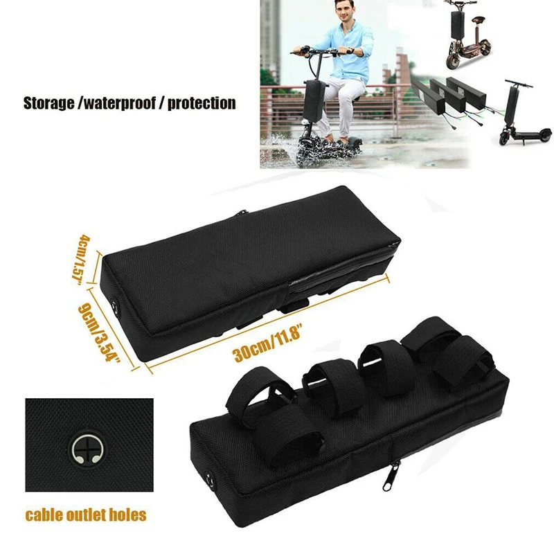 Electric Scooter Battery Bag Case Bicycle Front Waterproof Storage Ebike Battery Bag Cycling Bike Bag 30X9X4cm 
Electric Scooter Battery Bag Case Bicycle Front Waterproof Storage Ebike Battery Bag Cycling Bike Bag 30X9X4cm