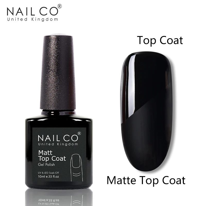 NAILCO Matte Top Coat Gel Polish For Nail Art Design Top Base Coat Soak Off UV Color Lacquer Hot Sale Semi Permanent Gel Varnish
NAILCO Matte Top Coat Gel Polish For Nail Art Design Top Base Coat Soak Off UV Color Lacquer Hot Sale Semi Permanent Gel Varnish