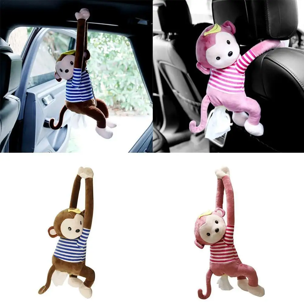 Car Creative Cartoon Cute Monkey Paper Box Car Hanging Paper Napkin Tissue Box Cover Holder Portable For Car Home Office Gift
Car Creative Cartoon Cute Monkey Paper Box Car Hanging Paper Napkin Tissue Box Cover Holder Portable For Car Home Office Gift