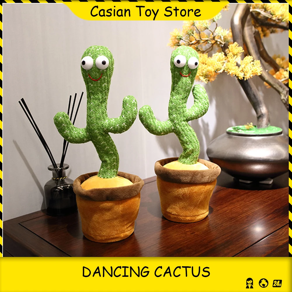 Dancing Cactus Plush Shake Electric Toy with Song and Dance Funny Release Stress Early Education Children‘s Toys for Kids Gift
Dancing Cactus Plush Shake Electric Toy with Song and Dance Funny Release Stress Early Education Children‘s Toys for Kids Gift