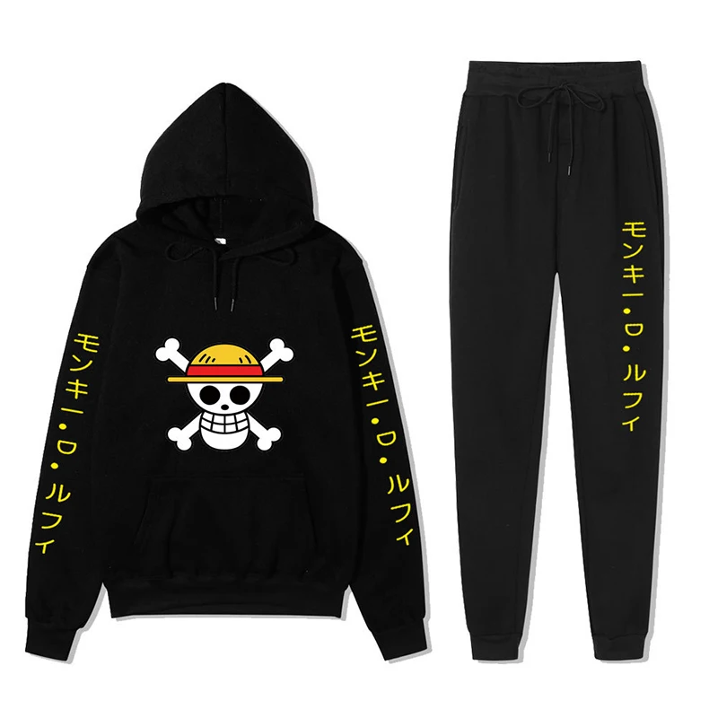 Japan Anime One Piece Hoodie Funny Streetwear Suit Luffy Chopper Print Pullover Hoodie Pants Men's/Women's Cartoon Harajuku Sets
Japan Anime One Piece Hoodie Funny Streetwear Suit Luffy Chopper Print Pullover Hoodie Pants Men's/Women's Cartoon Harajuku Sets