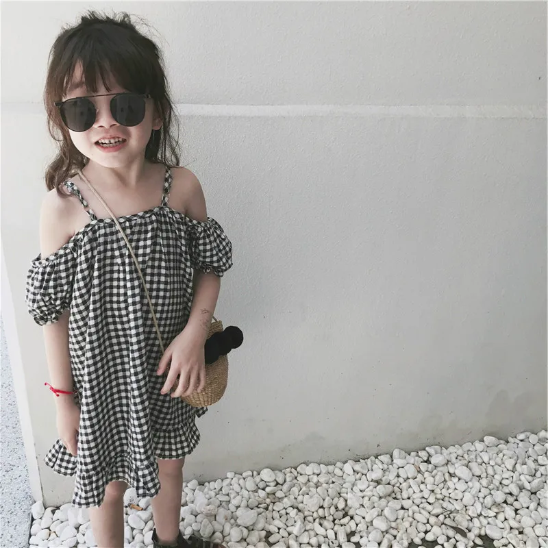 2020 Summer Fashion Baby Girls Plaid Dresses Kids Off-Shoulder Dresses for Girls New Arrival Girls Beach Casual Dresses, #8555
2020 Summer Fashion Baby Girls Plaid Dresses Kids Off-Shoulder Dresses for Girls New Arrival Girls Beach Casual Dresses, #8555