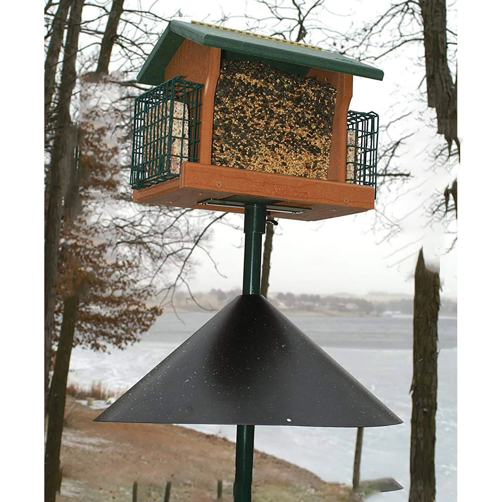 Universal Squirrel Baffle Guard Protect Raccoon Proof Bird Feeder Protection Outdoor Yard Garden Decor Ornaments Anti-Rust
Universal Squirrel Baffle Guard Protect Raccoon Proof Bird Feeder Protection Outdoor Yard Garden Decor Ornaments Anti-Rust