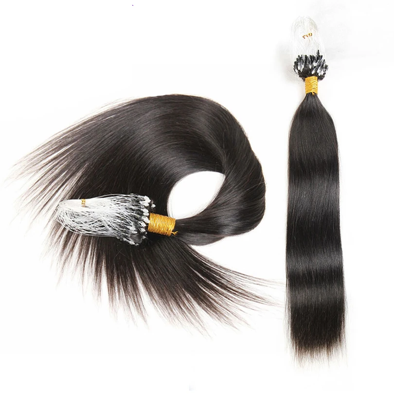 28inch Straight Loop Micro Ring Hair 100% Brazilian Human Micro Bead Links Remy Hair Extensions 1g/s 100g Natural Color 1#/2#/4#
28inch Straight Loop Micro Ring Hair 100% Brazilian Human Micro Bead Links Remy Hair Extensions 1g/s 100g Natural Color 1#/2#/4#