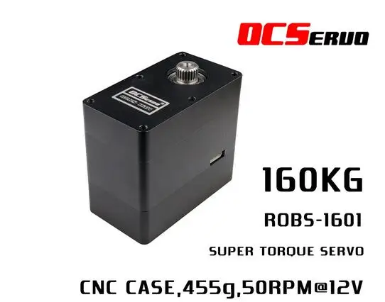160kg.cm torque 455g UART Bus Robot Servo ROBS-1601 For Robot DIY Magnetic Code 12V 360 degree RS485 Double Shaft Modbus Servo
160kg.cm torque 455g UART Bus Robot Servo ROBS-1601 For Robot DIY Magnetic Code 12V 360 degree RS485 Double Shaft Modbus Servo