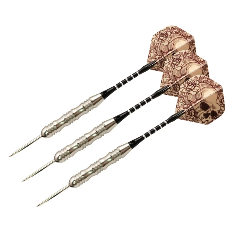 Professional indoor throwing darts hot sale 3 pieces/set of 23g steel dart set aluminum alloy dart rod PET dart wing
Professional indoor throwing darts hot sale 3 pieces/set of 23g steel dart set aluminum alloy dart rod PET dart wing