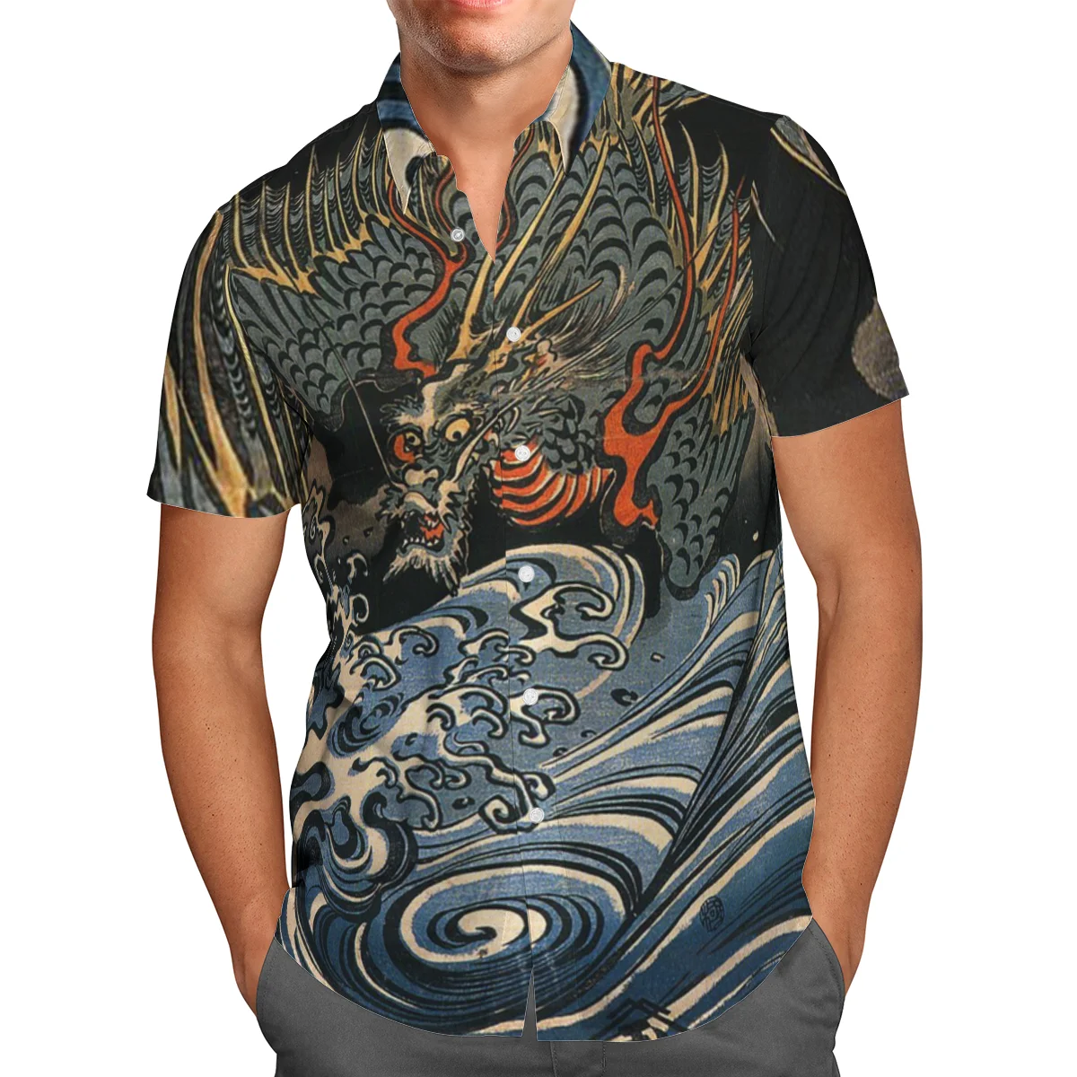 Dragon 3D Print Beach Hawaiian 2021 Summer Vintage Shirt Short Sleeve Shirt Streetwear Oversized 5XL Camisa Social Chemise Homme
Dragon 3D Print Beach Hawaiian 2021 Summer Vintage Shirt Short Sleeve Shirt Streetwear Oversized 5XL Camisa Social Chemise Homme