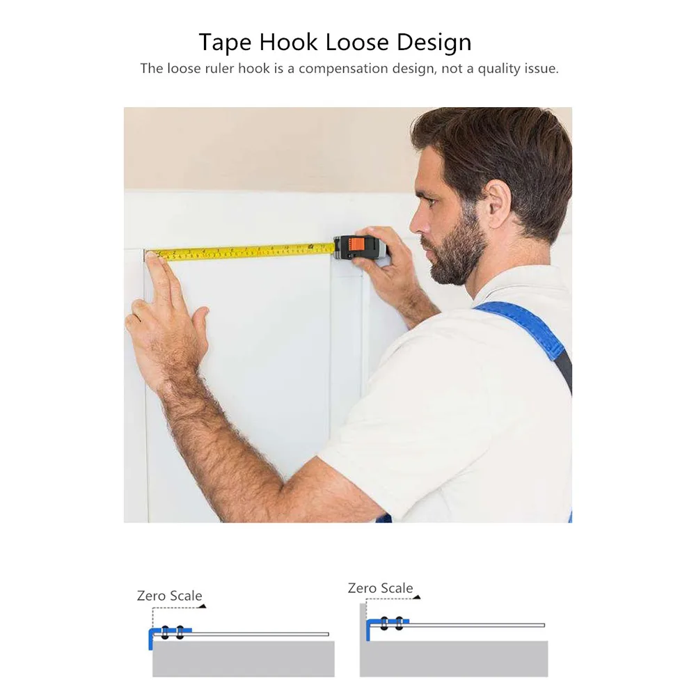 30M Laser Rangefinder + 5M Anti-fall Steel Tape Metric and Inch Tape measure High Precision Distance Meter
30M Laser Rangefinder + 5M Anti-fall Steel Tape Metric and Inch Tape measure High Precision Distance Meter