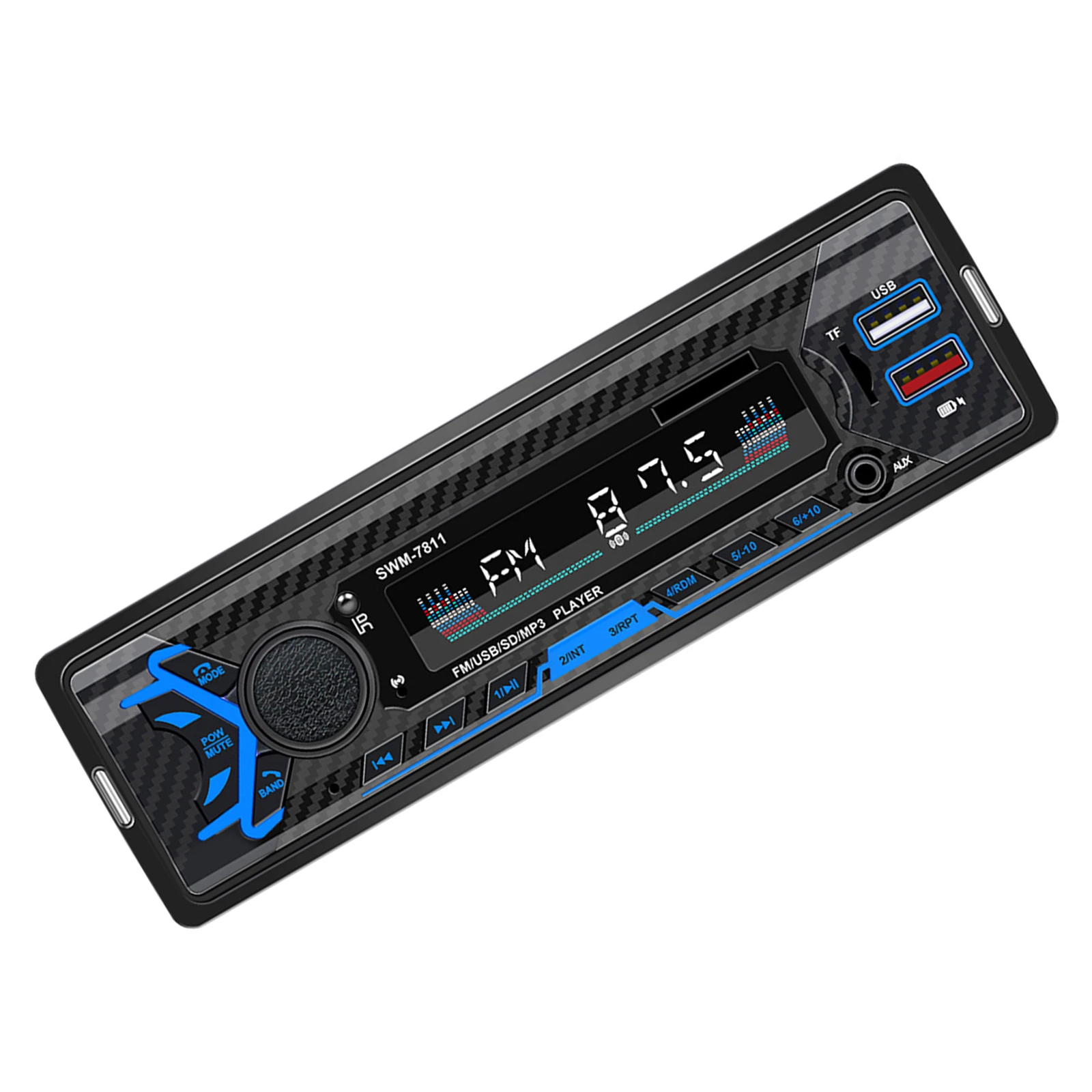 12V Car Bluetooth MP3 FM Radio Support Memory Card U Disk Player Universal Auto Audio Entertainment 
12V Car Bluetooth MP3 FM Radio Support Memory Card U Disk Player Universal Auto Audio Entertainment