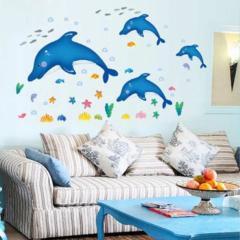 Bathroom Decoration Dolphin Jumping Dolphin Design Wall Sticker Aquatic Creatures Poster Mural Beauty Decal
Bathroom Decoration Dolphin Jumping Dolphin Design Wall Sticker Aquatic Creatures Poster Mural Beauty Decal