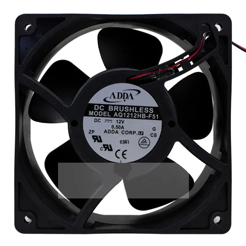 AQ1212HB-F51 DC12V 0.50A 12038 IP55 3D fog mousse waterproof fan 6 Month Warranty
AQ1212HB-F51 DC12V 0.50A 12038 IP55 3D fog mousse waterproof fan 6 Month Warranty