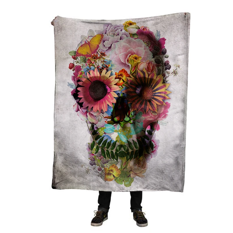 EHOMEBUY 2018 Novelty 3D Blanket Sunflower Skull 3D Print Baby Kid Soft Flannel Home Air Conditioning Picnic Portable Cover
EHOMEBUY 2018 Novelty 3D Blanket Sunflower Skull 3D Print Baby Kid Soft Flannel Home Air Conditioning Picnic Portable Cover