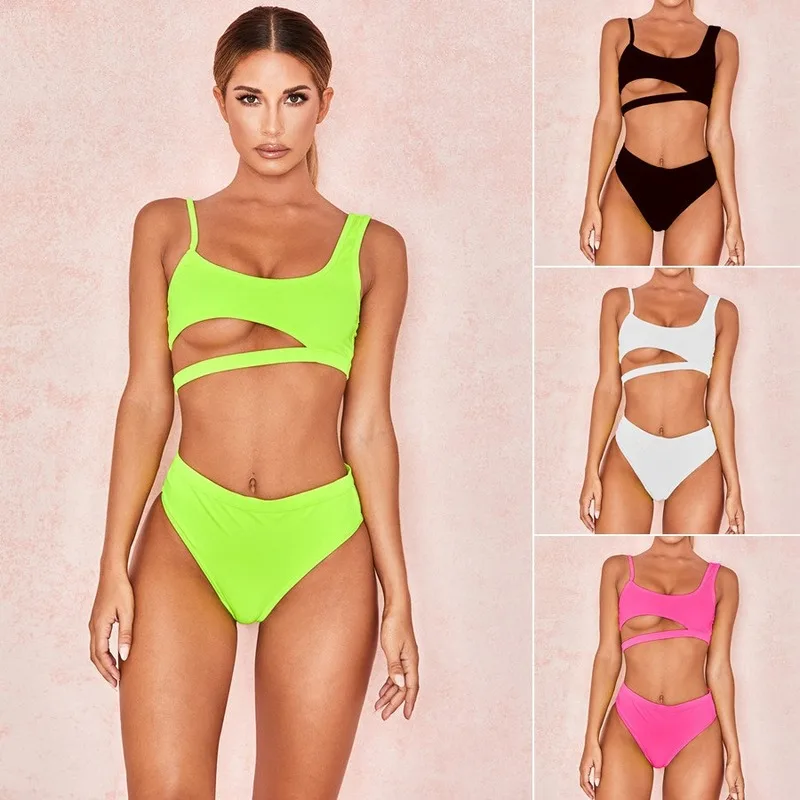 New Solid Sexy Bikini Set Women Swimming Suit Fashion Swimsuit Two-Piece Swimwear Bathing Suit Female Biquini
New Solid Sexy Bikini Set Women Swimming Suit Fashion Swimsuit Two-Piece Swimwear Bathing Suit Female Biquini