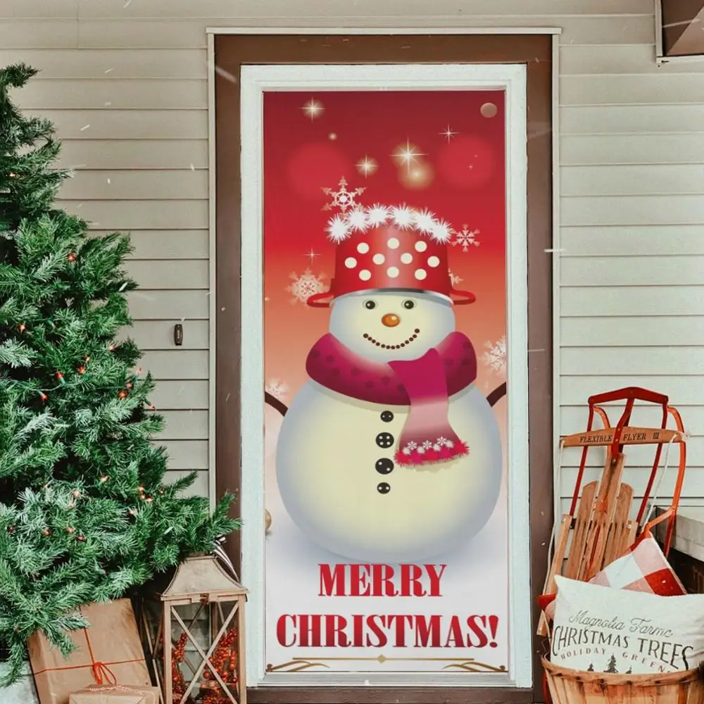 Merry Christmas Door Covers Snowman Elastic Fabric Door Banners for Home Decor Posters Reusable and Washable (Not Wall Stickers)
Merry Christmas Door Covers Snowman Elastic Fabric Door Banners for Home Decor Posters Reusable and Washable (Not Wall Stickers)