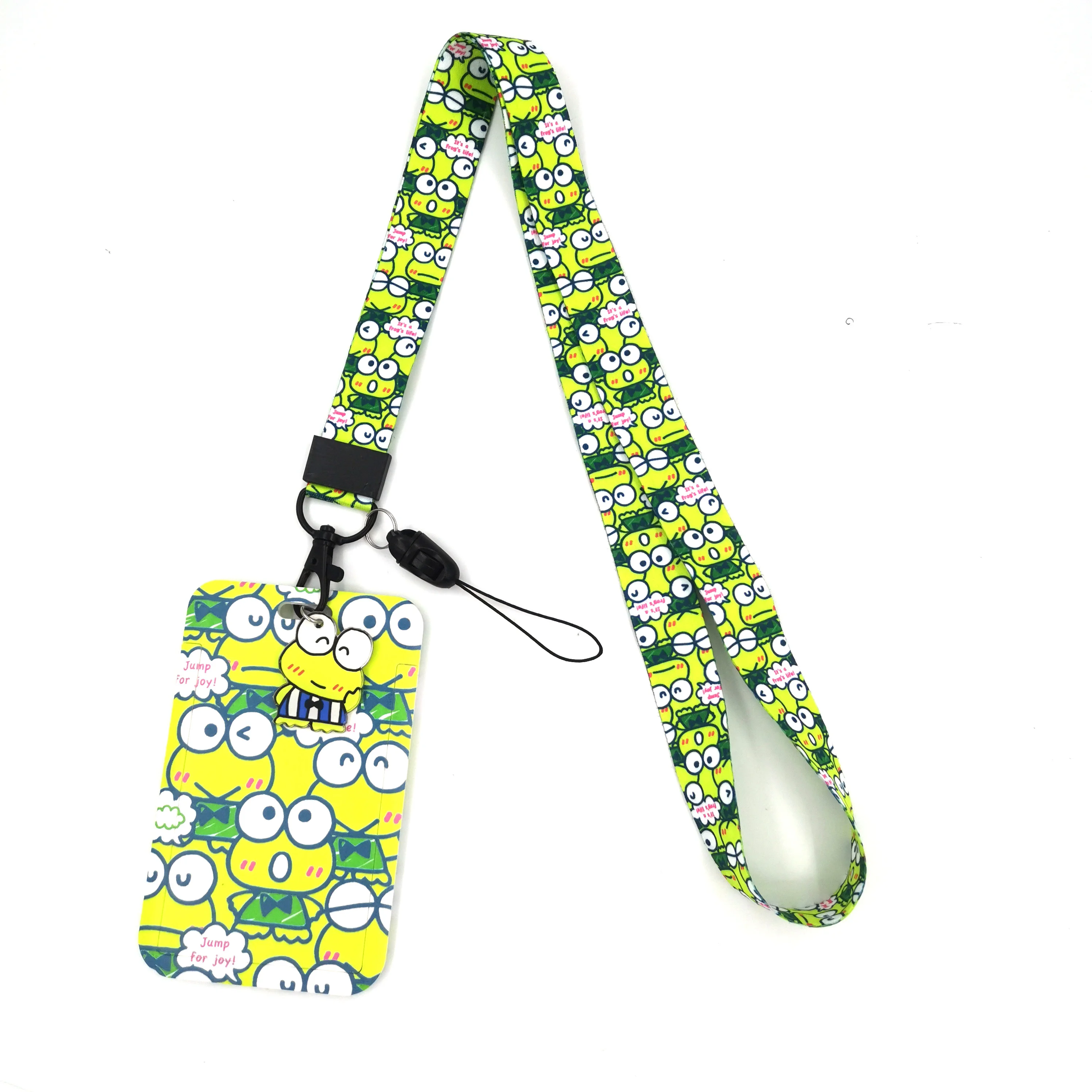 Anime Cartoon Frog Keychain Lanyards For Keys Keycord Bank Credit Card Bus ID Name Work Card Holder For Student Staff Workers
Anime Cartoon Frog Keychain Lanyards For Keys Keycord Bank Credit Card Bus ID Name Work Card Holder For Student Staff Workers