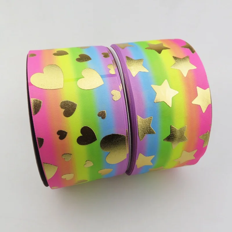 5 ярдов блеск Сердце Звезда бронзовая Печать Grosgrain лента для Diy Ремесло Подарочная упаковка бант аксессуары для волос Швейные материалы
5 ярдов блеск Сердце Звезда бронзовая Печать Grosgrain лента для Diy Ремесло Подарочная упаковка бант аксессуары для волос Швейные материалы